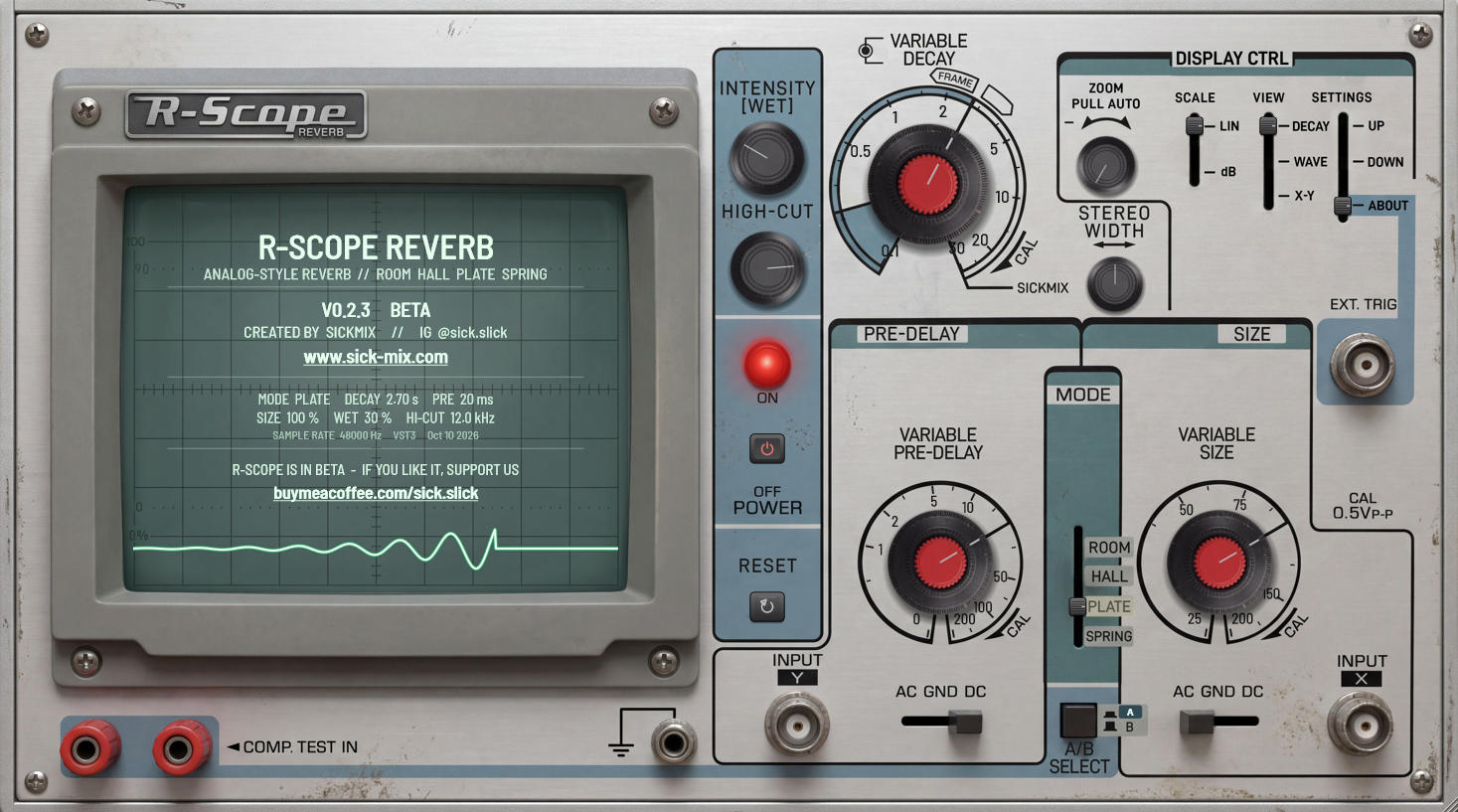 R-Scope Reverb VST3